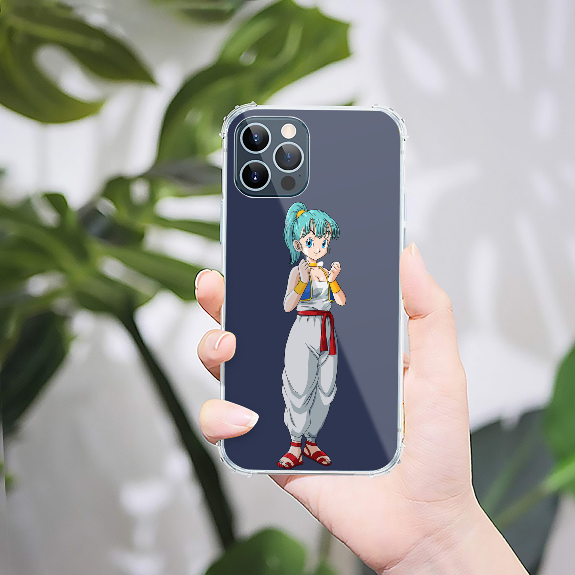 （画像用） ドラゴンボール DRAGON BALL 【iPhone 12シリーズ対応】透明スマホケース（クリアソフトケース）
